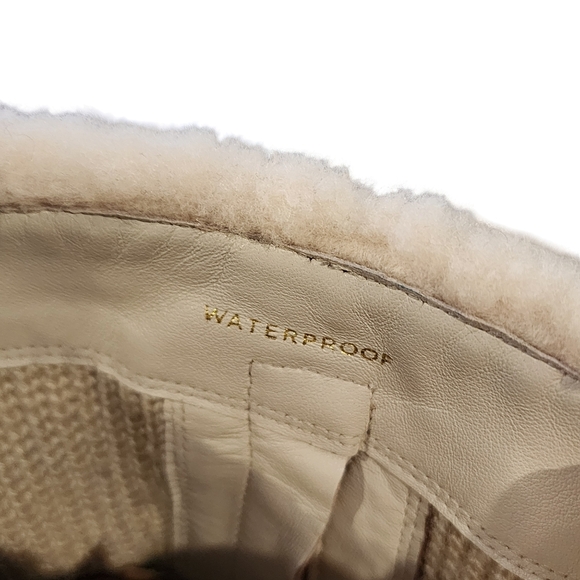 Cole Haan Air Michelle Beige wedge boots - 7.5 - Picture 4 of 7